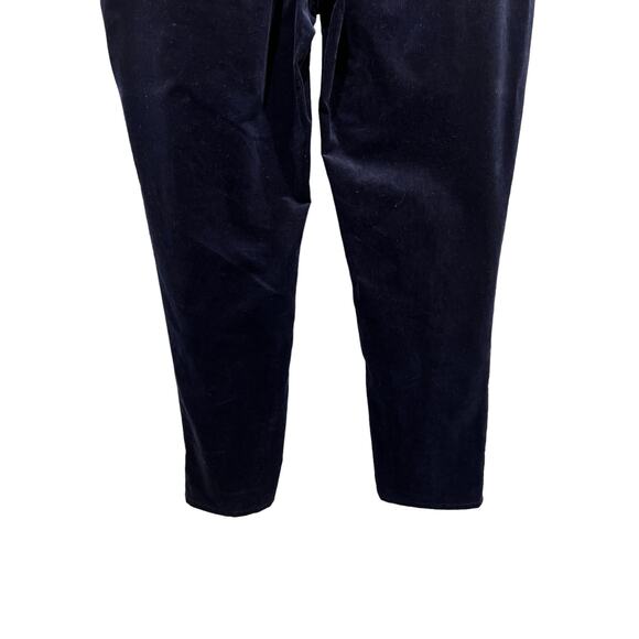 Talbots Womens Size 12 Stretch Fine Corduroy Straight Leg Pants Indigo Blue - Picture 9 of 12